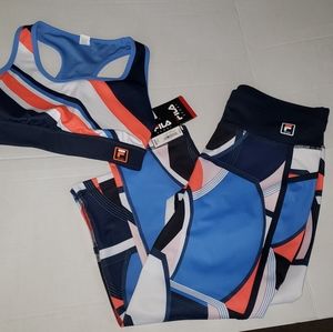 New Fila workout set